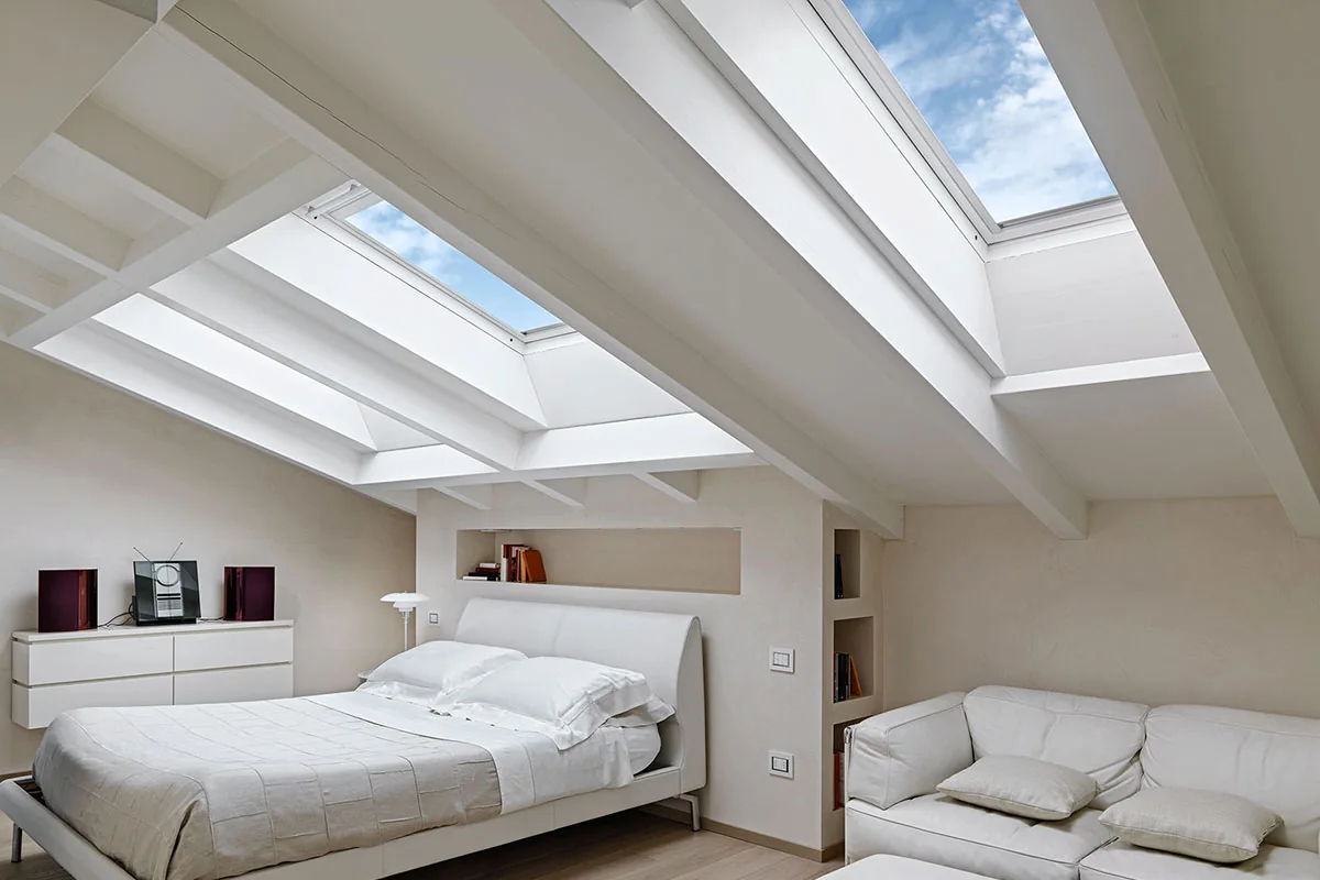 VELUX Certified roof window and skylight installation in London loft
